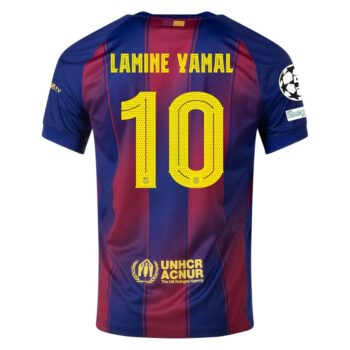 Alternative view of Maillot Barca Domicile 2025 2026 Lamine Yamal UCL