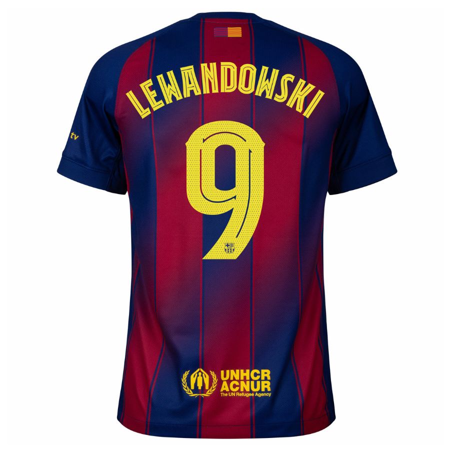 Maillot Barca Domicile 2025 2026 Lewandowski – Image 2