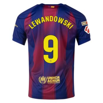 Alternative view of Maillot Kit Enfant Barca Domicile 2025 2026 Lewandowski La Liga