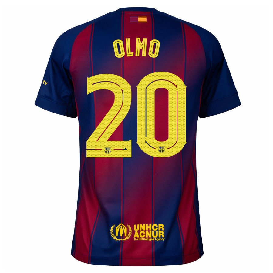 Maillot Kit Enfant Barca Domicile 2025 2026 Olmo – Image 2