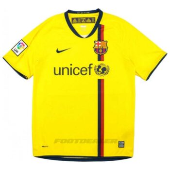Alternative view of Maillot Barca Exterieur 2008 2009 Iniesta