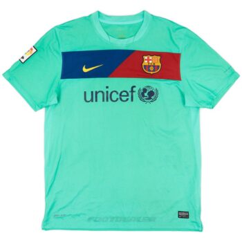 Alternative view of Maillot Barca Exterieur 2010 2011 Messi