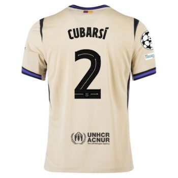 Alternative view of Maillot Barca Exterieur 2025 2026 Cubarsi UCL
