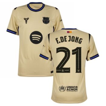 Maillot Enfant Barca Exterieur 2025 2026 De Jong