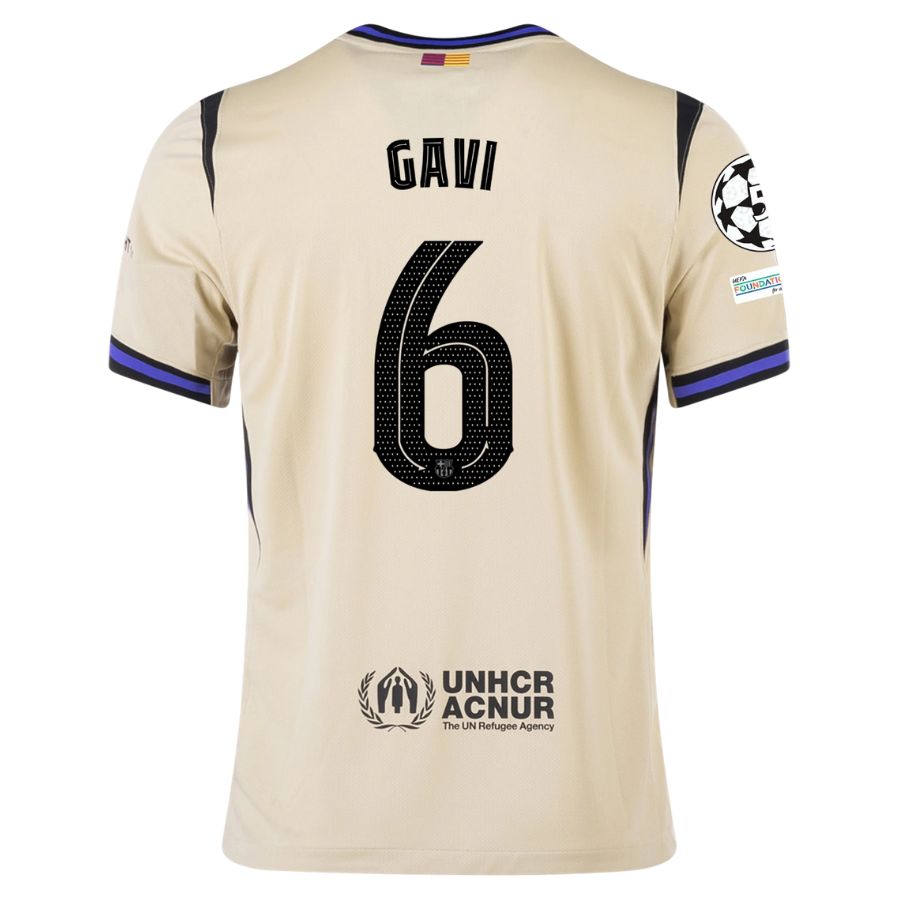 Maillot Enfant Barca Exterieur 2025 2026 Gavi UCL – Image 2