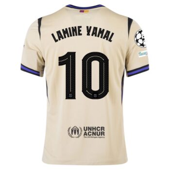 Alternative view of Maillot Enfant Barca Exterieur 2025 2026 Lamine Yamal UCL