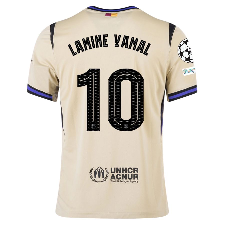 Maillot Kit Enfant Barca Exterieur 2025 2026 Lamine Yamal UCL – Image 2