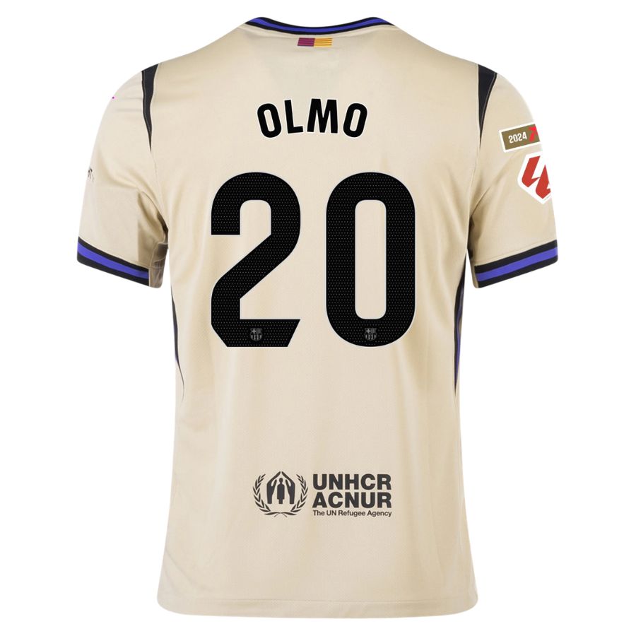 Maillot Kit Enfant Barca Exterieur 2025 2026 Olmo La Liga – Image 2