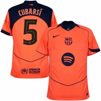 Maillot Barca Third 2025 2026 Cubarsi UCL