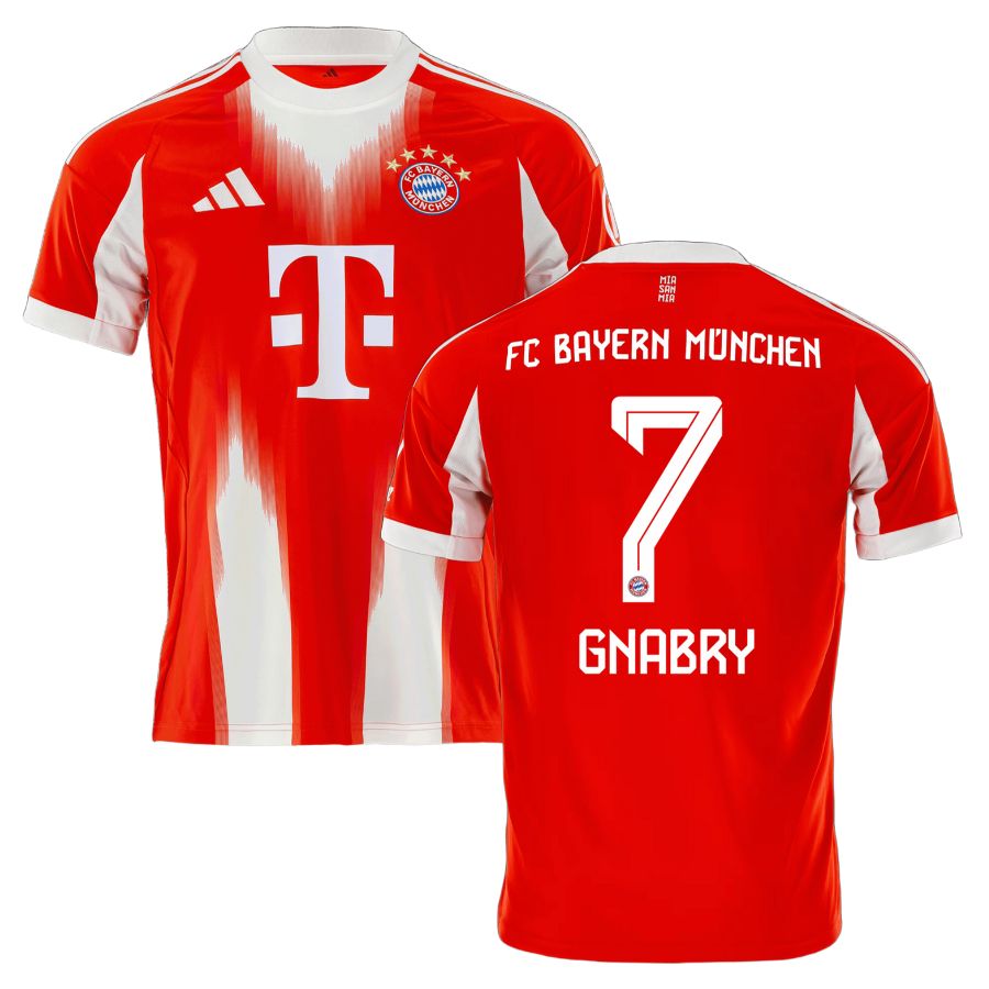 Maillot Bayern Munich Domicile 2025 2026 Gnabry