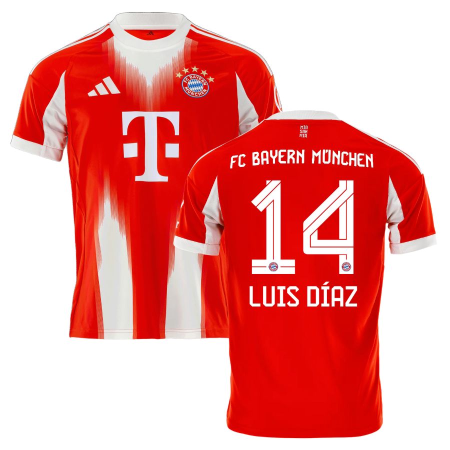 Maillot Bayern Munich Domicile 2025 2026 Luis Diaz