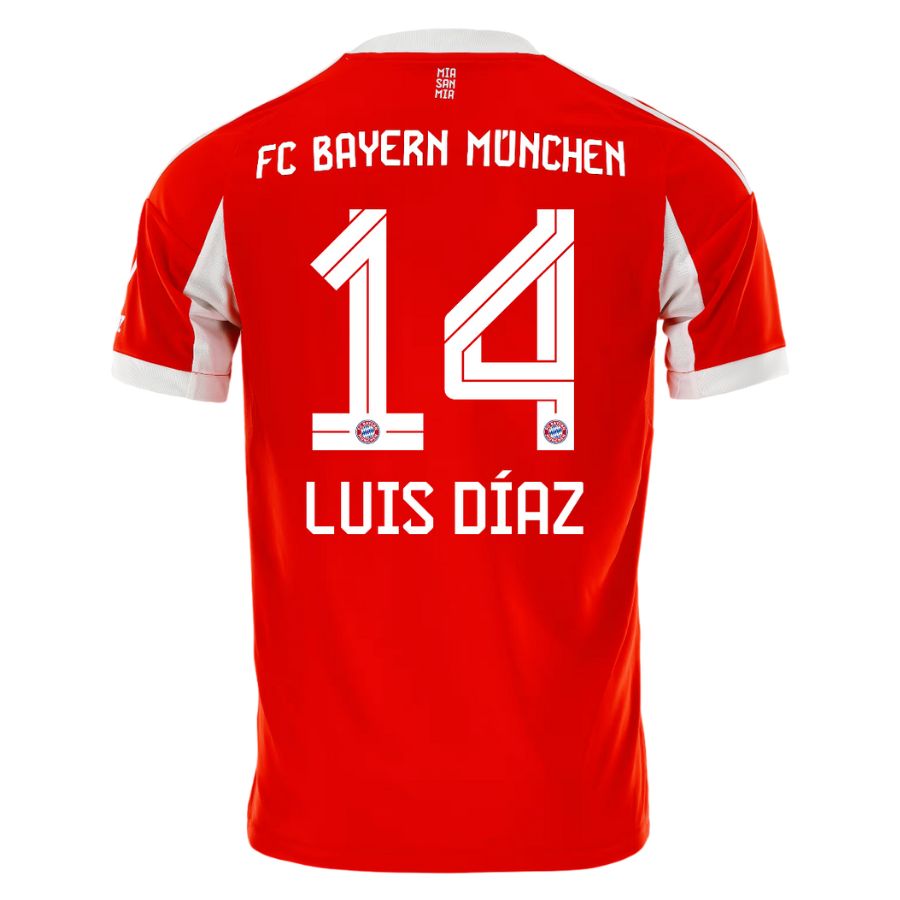 Maillot Bayern Munich Domicile 2025 2026 Luis Diaz – Image 2
