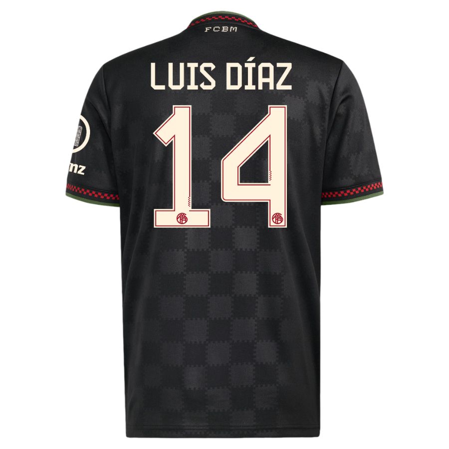 Maillot Kit Enfant Bayern Munich Third 2025 2026 Luis Diaz – Image 2