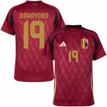 Maillot Belgique Domicile 2024 2025 Bakayoko