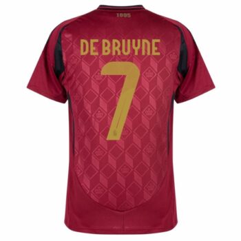 Alternative view of Maillot Belgique Domicile 2024 2025 De Bruyne