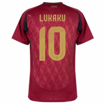 Alternative view of Maillot Belgique Domicile 2024 2025 Lukaku