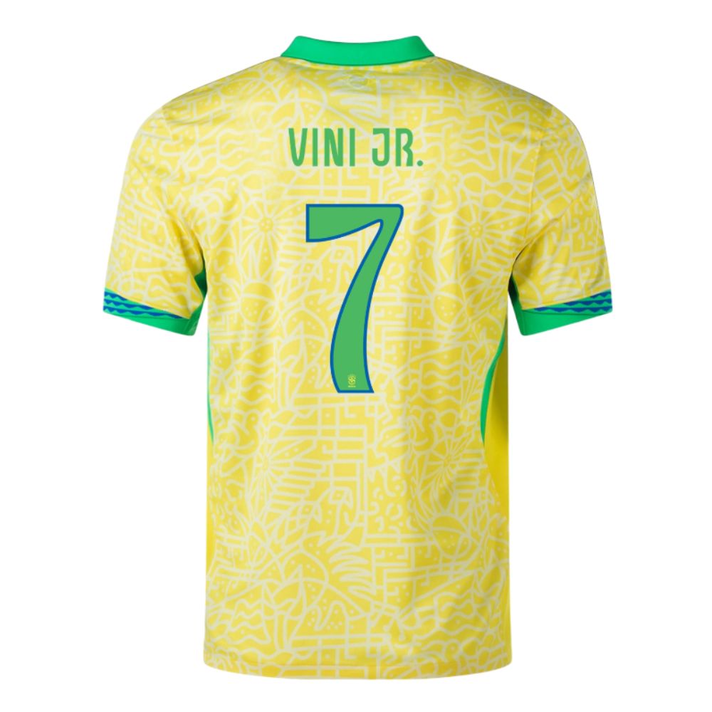 Maillot Kit Enfant Bresil Domicile 2024 2025 Vini JR – Image 2