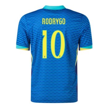 Alternative view of Maillot Bresil Exterieur 2024 2025 Rodrygo