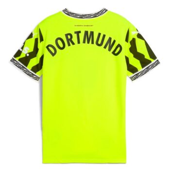 Alternative view of Maillot Enfant BVB Dortmund 2024 2025 Neon