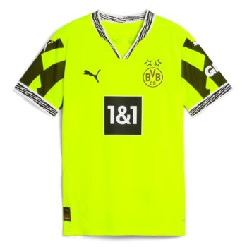 Maillot Enfant BVB Dortmund 2024 2025 Neon
