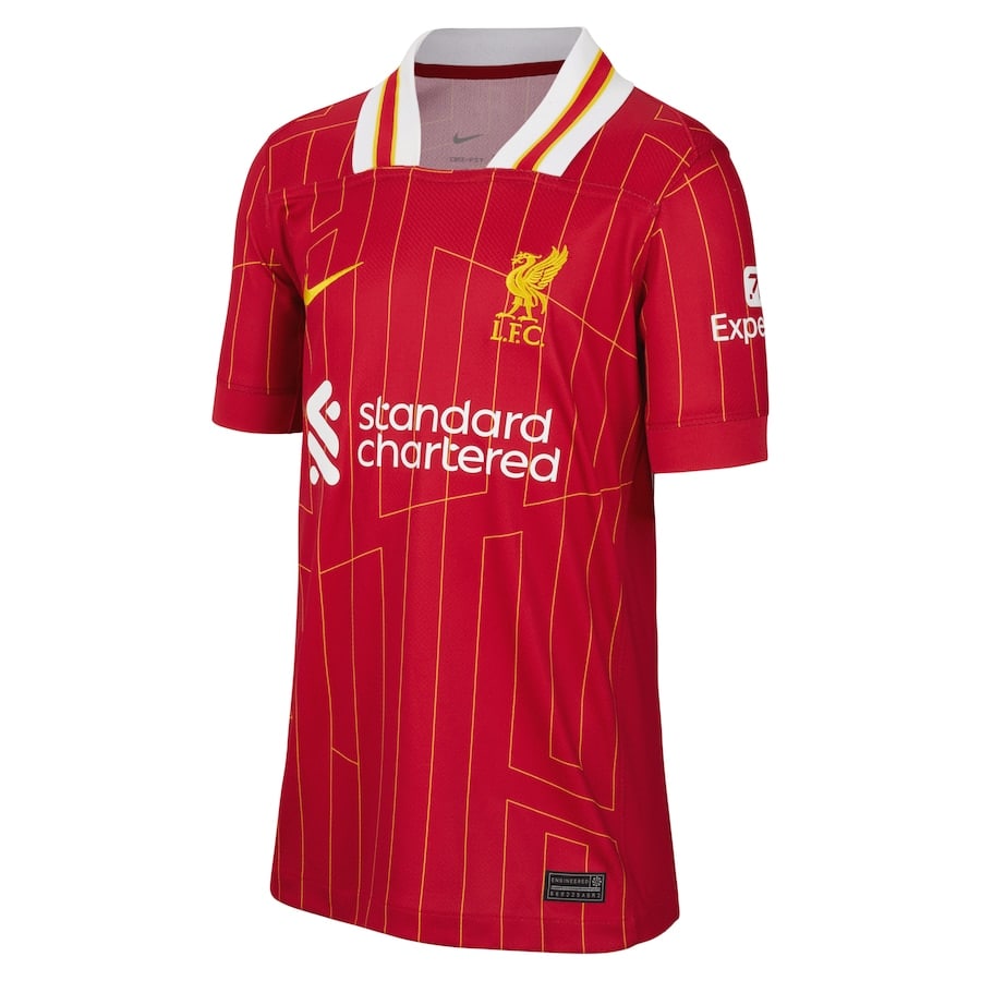 Maillot Enfant Liverpool Domicile 2024 2025 Salah – Image 3