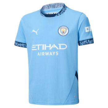 Alternative view of Maillot Kit Enfant Manchester City Domicile 2024 2025