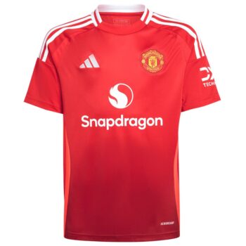 Alternative view of Maillot Kit Enfant Manchester United Domicile 2024 2025