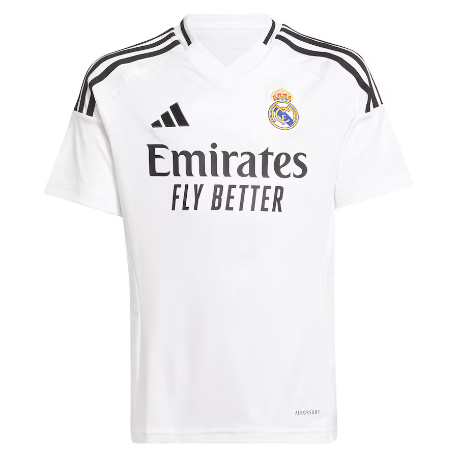 Maillot Kit Enfant Real Madrid Domicile 2024 2025 Vini Jr. – Image 3