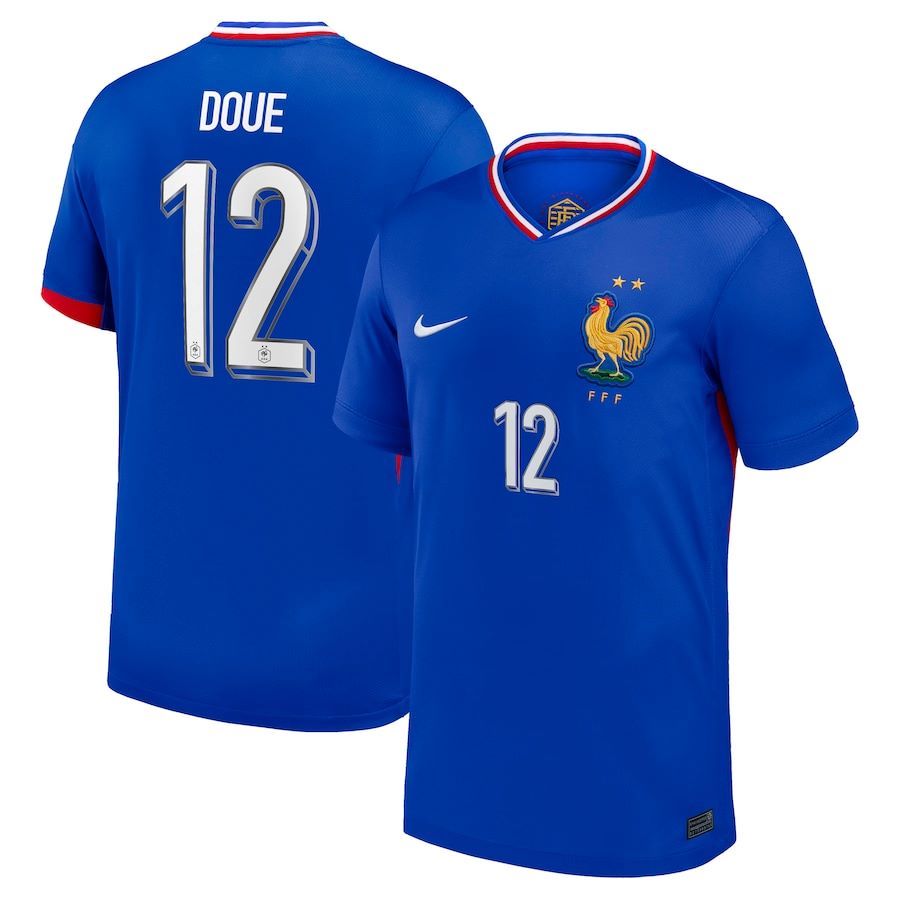 Maillot Enfant Equipe de France Domicile 2024 2025 Doue