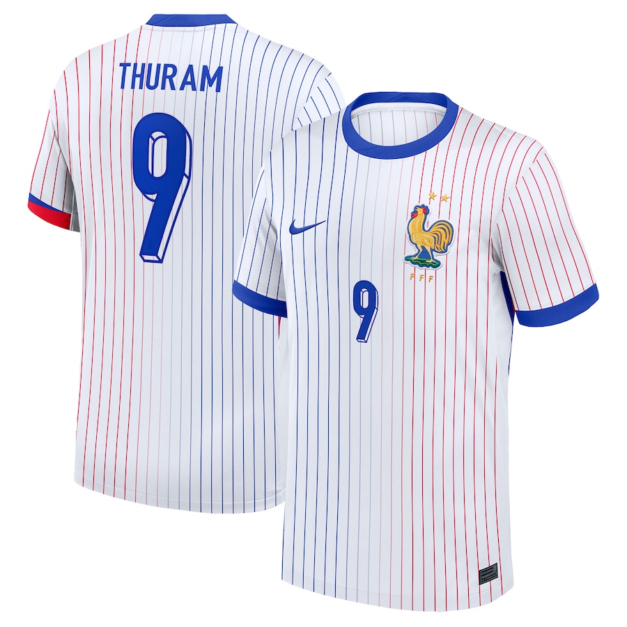 Maillot Equipe de France Extérieur 2024 2025 Thuram