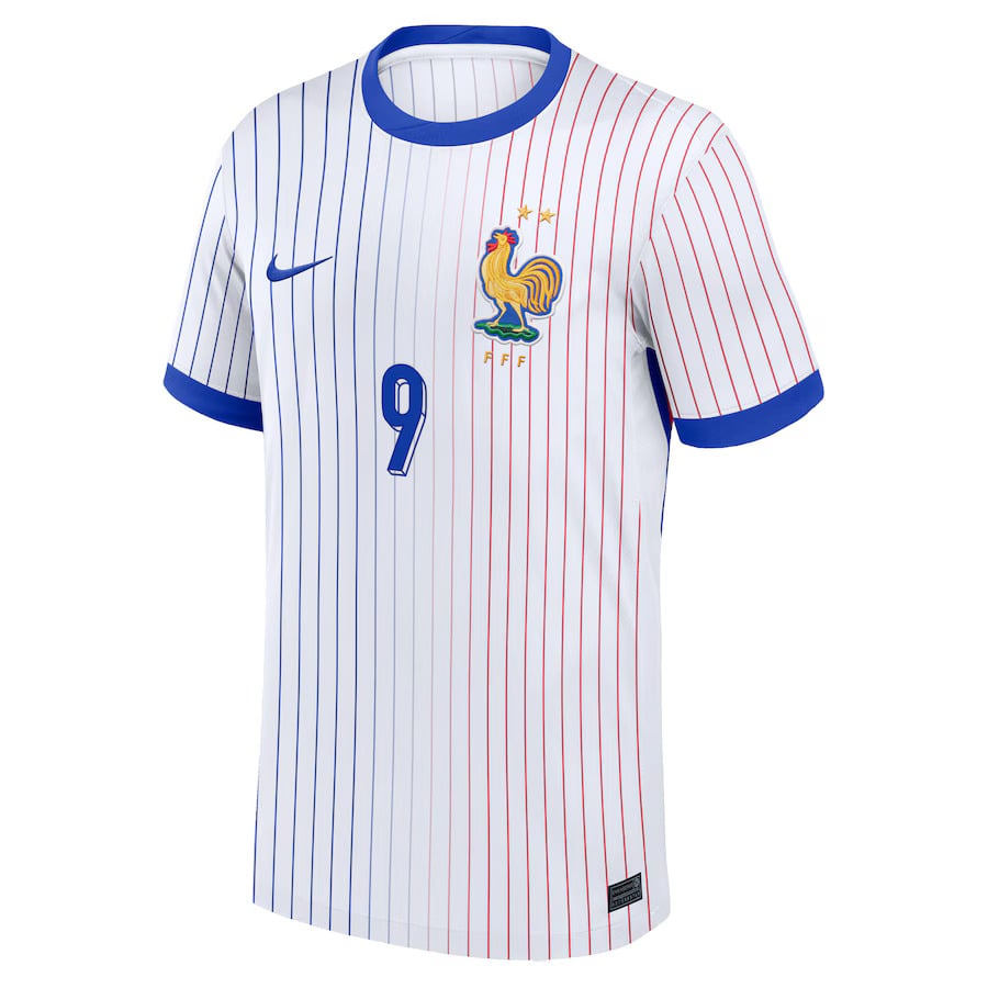Maillot Enfant Equipe de France Exterieur 2024 2025 Giroud – Image 3