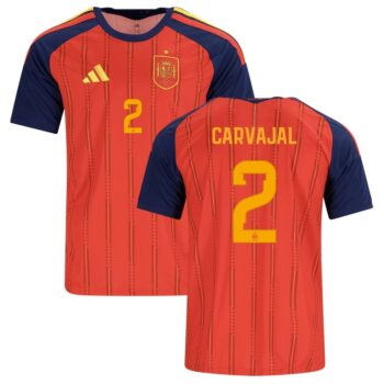 Maillot Espagne Domicile 2026 2027 Carvajal