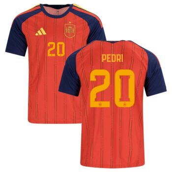 Maillot Espagne Domicile 2026 2027 Pedri