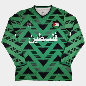 Maillot FC Palestine 2024 2025 Vert Manches Longues