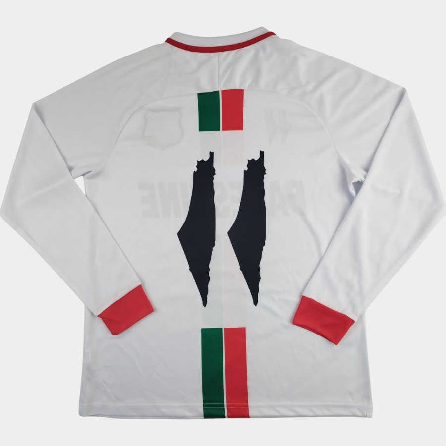 Maillot FC Palestine 2025 Blanc Manches Longues – Image 2