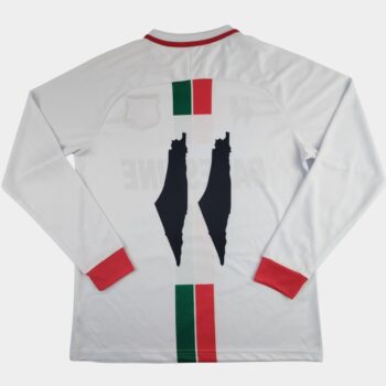 Alternative view of Maillot FC Palestine 2025 Blanc Manches Longues Arabe