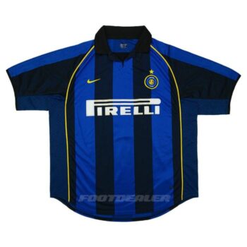 Alternative view of Maillot Inter Milan Domicile 2001 2002 Ronaldo