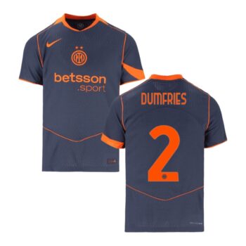Maillot Inter Milan Third 2025 2026 Dumfries