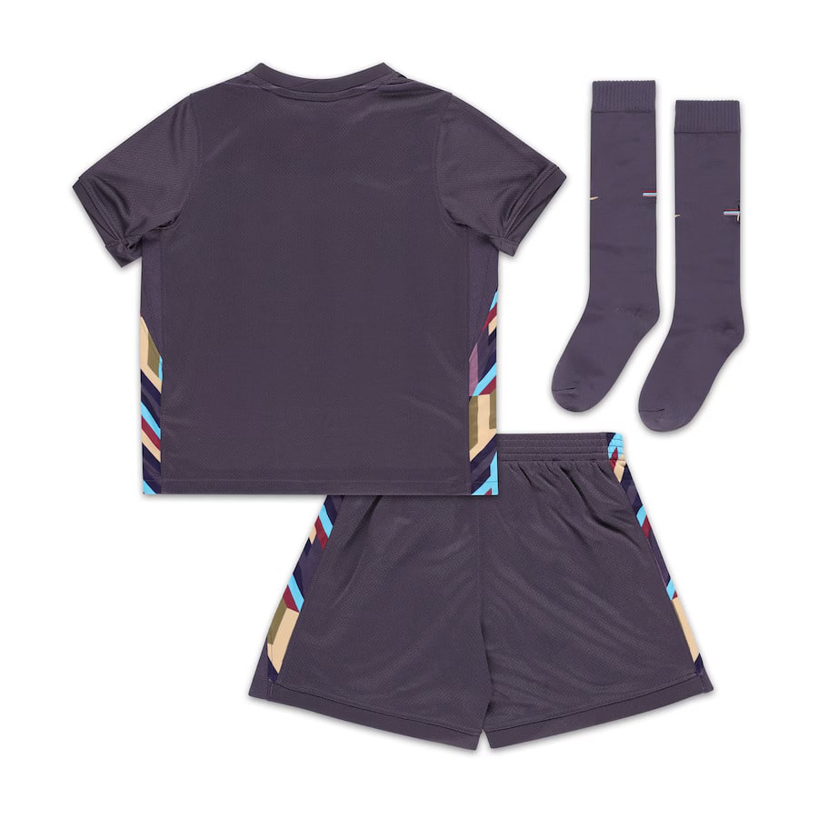 Maillot Kit Enfant Angleterre Exterieur 2024 2025 – Image 3