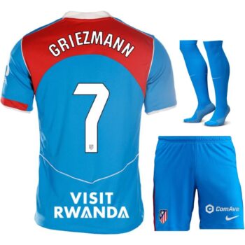 Maillot Kit Enfant Atletico Madrid Third 2025 2026 Griezmann