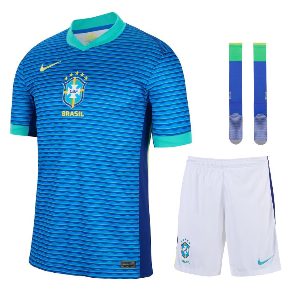 Maillot Kit Enfant Bresil Exterieur 2024 2025