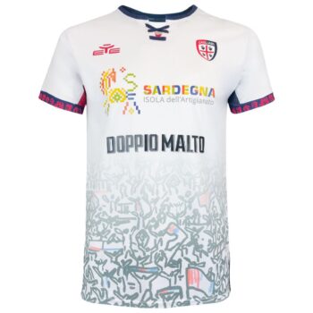 Alternative view of Maillot Kit Enfant Cagliari Exterieur 2025 2026