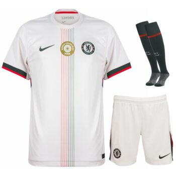 Maillot Kit Enfant Chelsea Exterieur 2025 2026 Champions du Monde Fifa