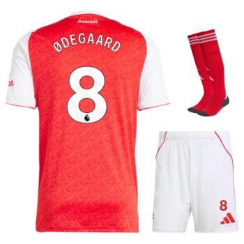 Maillot Kit Enfant Domicile Arsenal 2025 2026 Odegaard