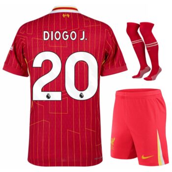 Maillot Kit Enfant Liverpool Domicile 2024 2025 Diogo Jota