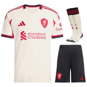 Maillot Kit Enfant Liverpool Exterieur 2025 2026