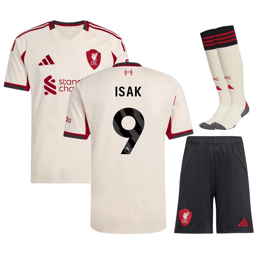 Maillot Kit Enfant Liverpool Exterieur 2025 2026 Isak