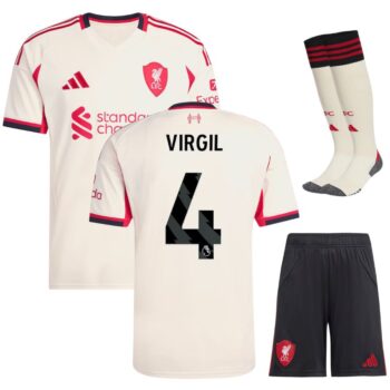 Maillot Kit Enfant Liverpool Exterieur 2025 2026 Virgil