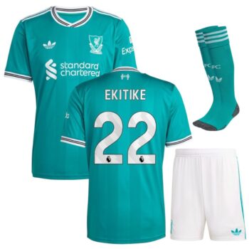Maillot Kit Enfant Liverpool Third 2025 2026 Ekitike