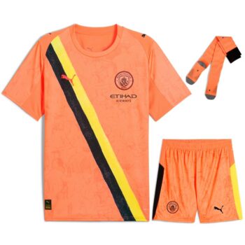 Maillot Kit Enfant Manchester City Exterieur Coupe du Monde des Clubs 2025